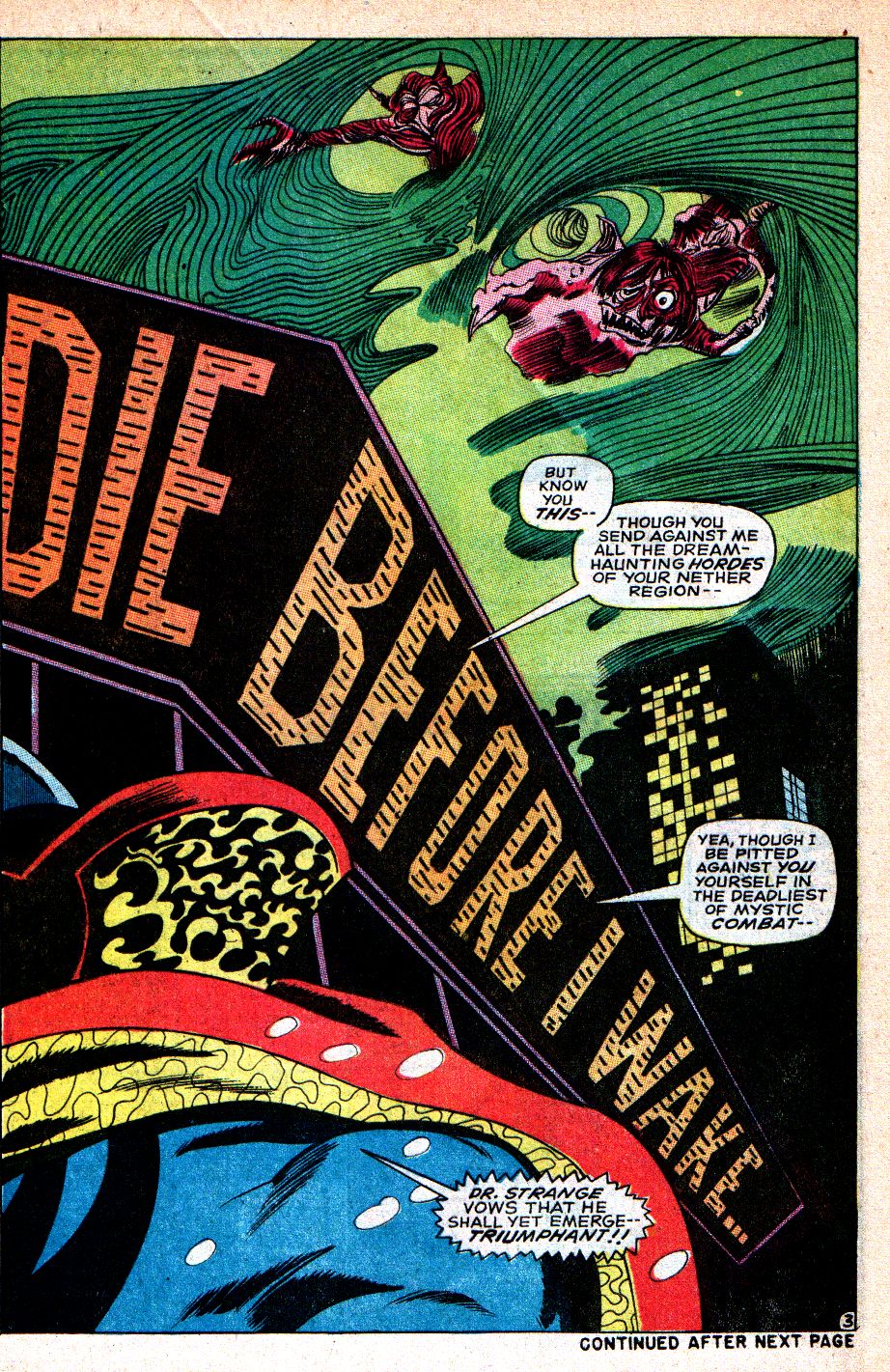 Read online Marvel Masterworks: Doctor Strange comic -  Issue # TPB 3 - 259