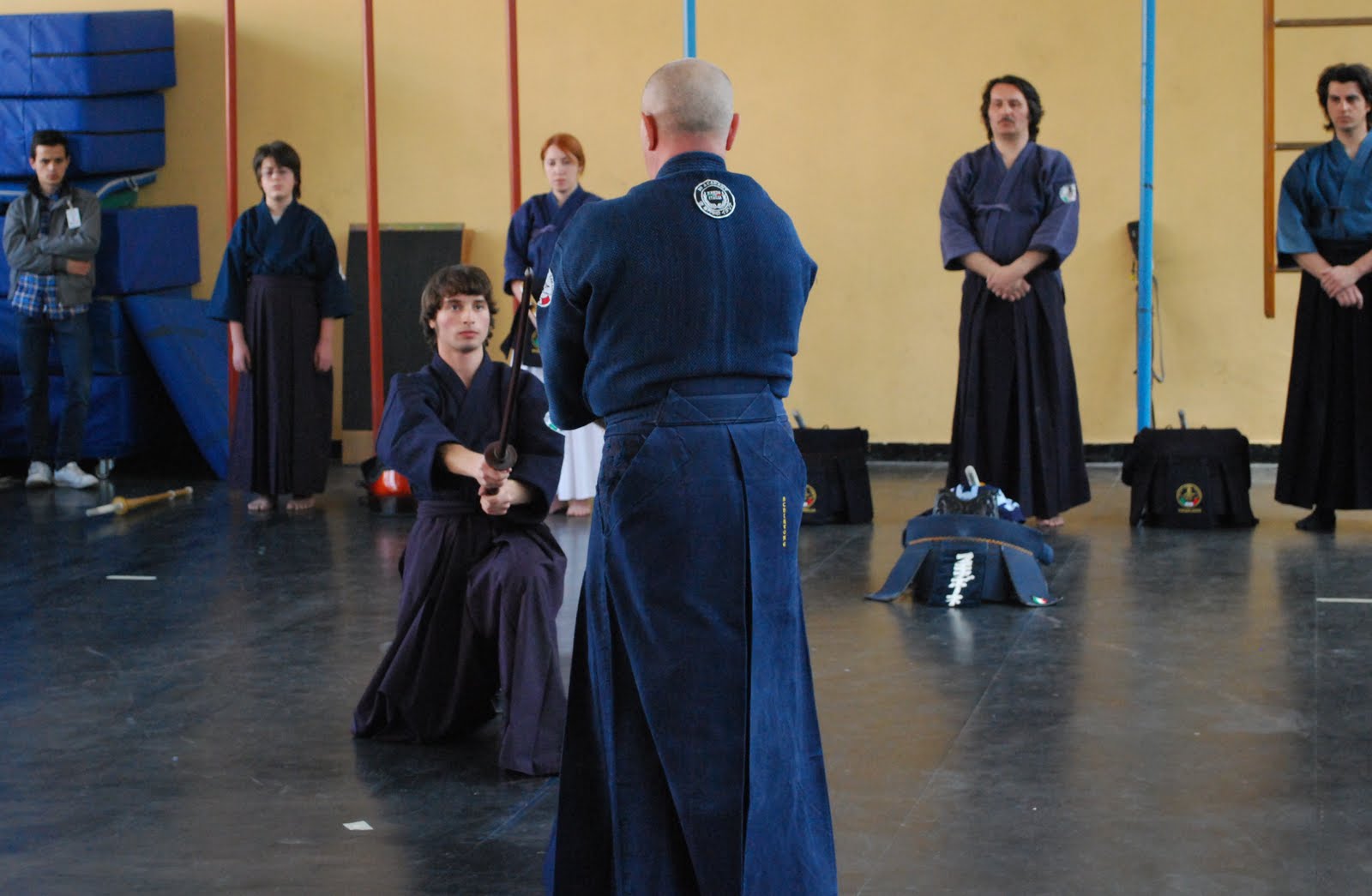 Scuola Kendo Taranto Kendo al Liceo Classico "Quinto Ennio" di Taranto.