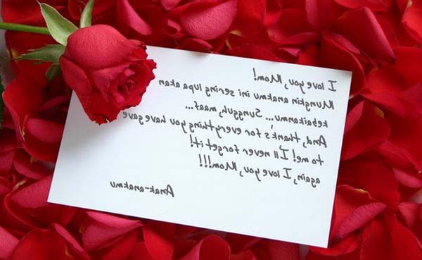 Contoh Surat Cinta Yang Menyentuh Hati