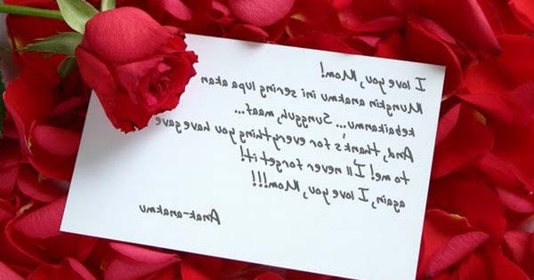 Contoh Surat Cinta Yang Menyentuh Hati Contoh Surat