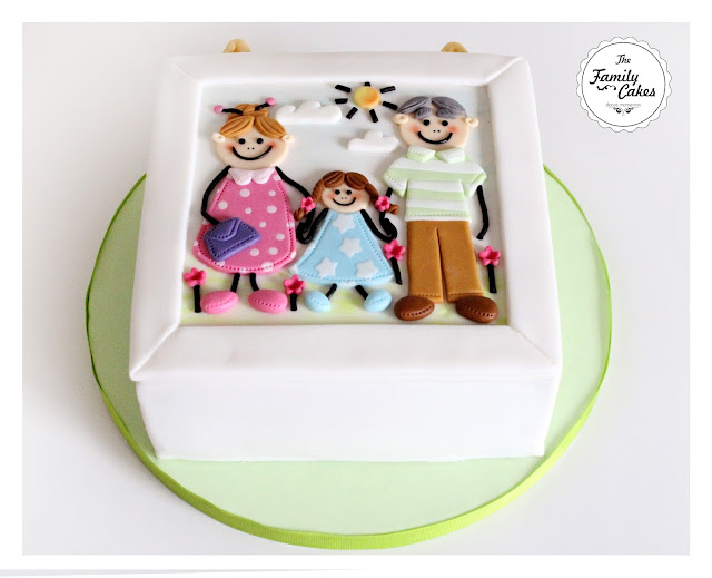 bolo familia / Family cake