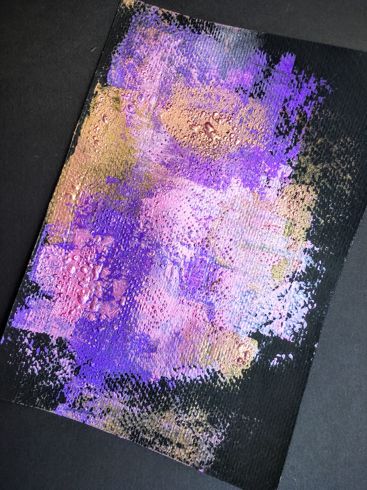 Stamps and Stencils : Dark and Moody Backgrounds Tutorial