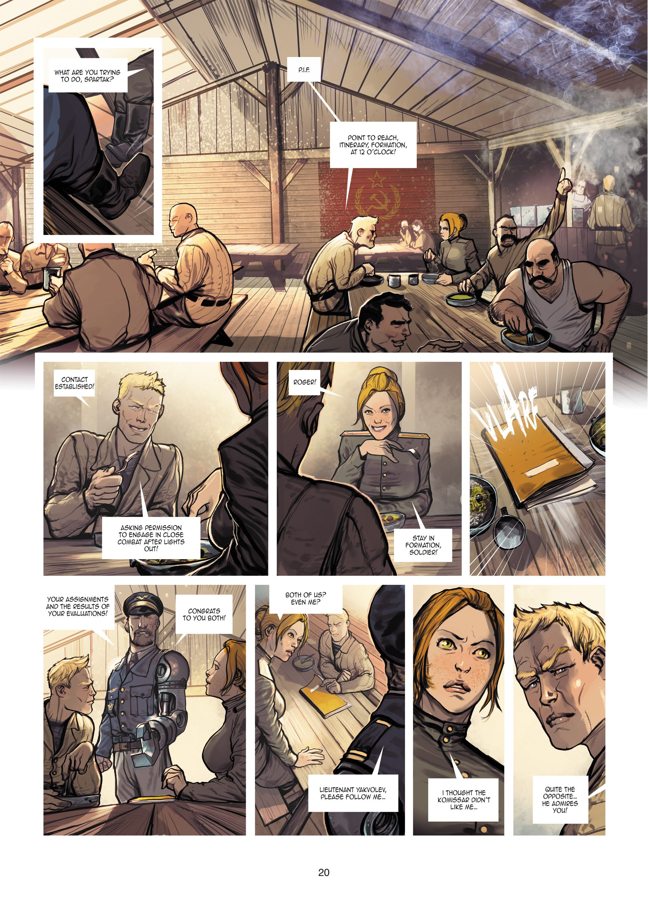 Read online Iron Squad comic -  Issue #1 - 21