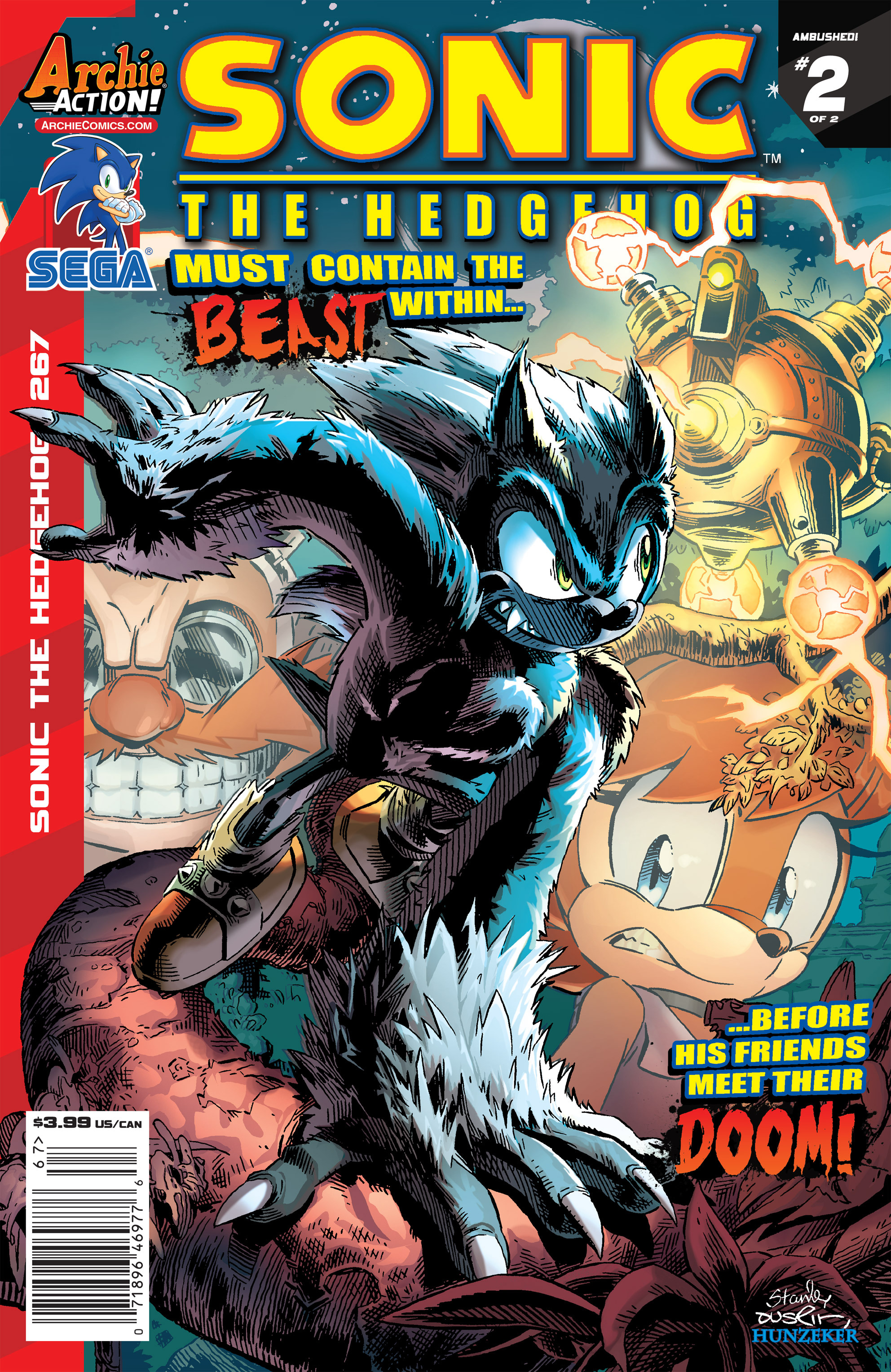Read online Sonic The Hedgehog comic -  Issue #267 - 1