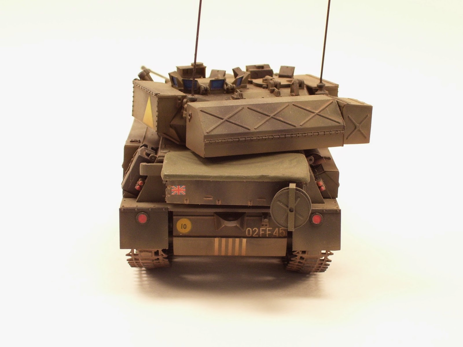 Check Your Six Studios British Army FV 107 Scimitar Reconnaisance Tank AFV Club Kit In 1 