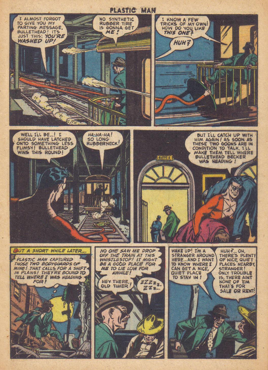 Read online Plastic Man (1943) comic -  Issue #39 - 5