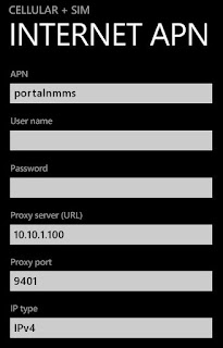 Vodafone Internet Settings for Microsoft Lumia 535 