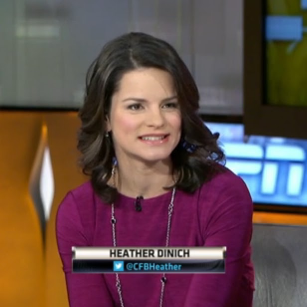 Messy Celebrity Polls: Heather Dinich takes it like a pro