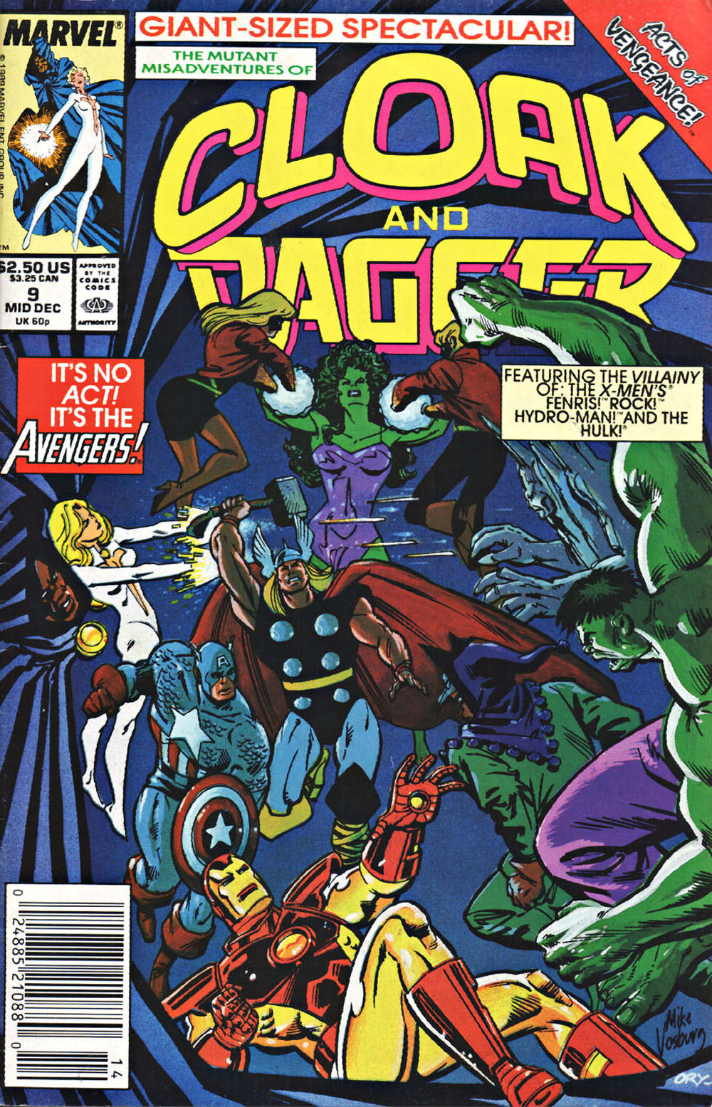 Read online Cloak and Dagger (1990) comic -  Issue #9 - 1