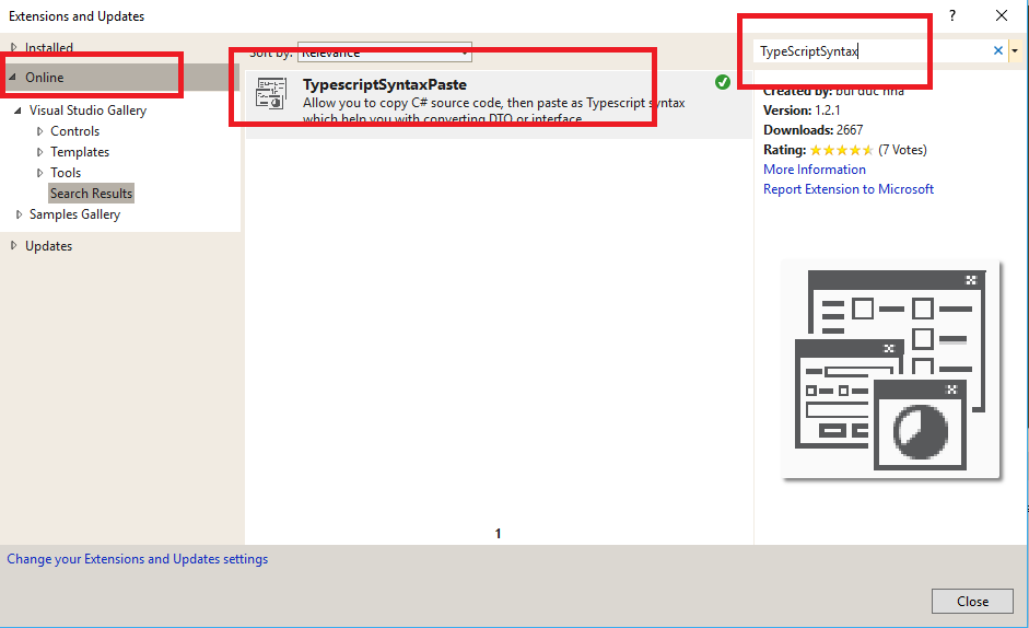 C-Sharp class to Type Script in Visual Studio 2015