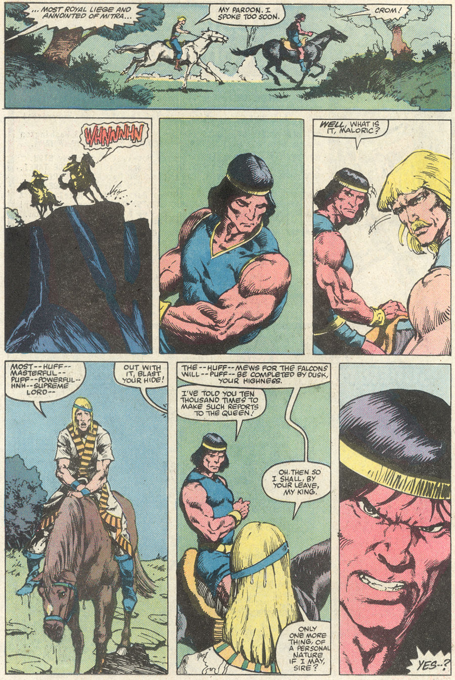 Read online Conan the King comic -  Issue #27 - 35