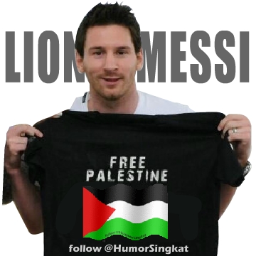 Free Palestine from Lionel Messi - Gambar Profile