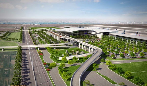 Sơ đồ thiết kế sân bay Long Thành