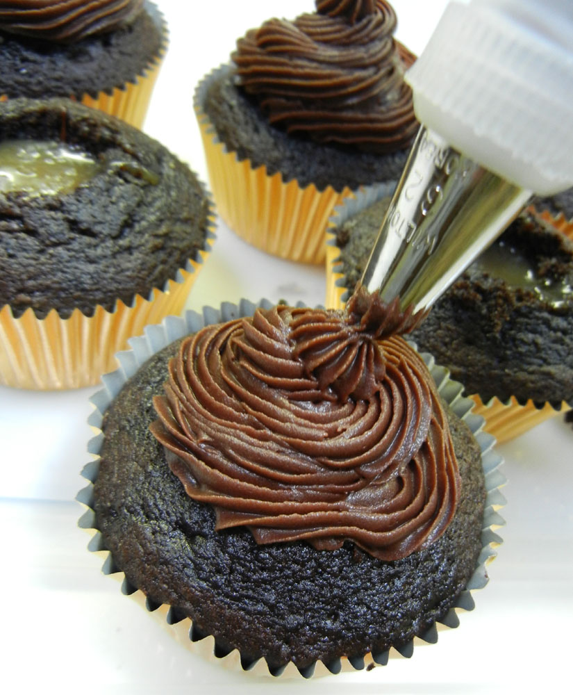 Ronna's Blog Chocolate Caramel Sea Salt Cupcakes 101