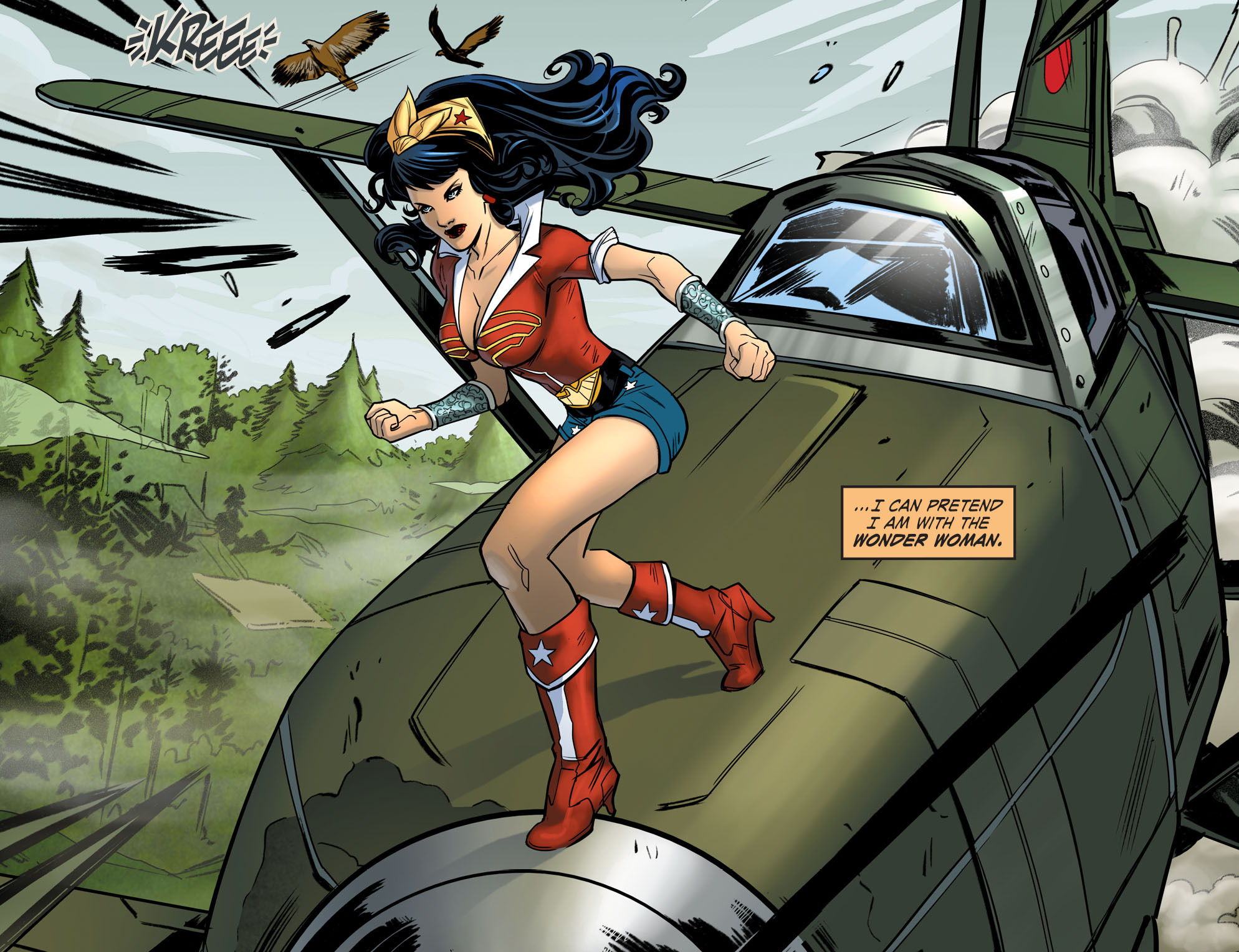 Read online DC Comics: Bombshells comic -  Issue #12 - 4