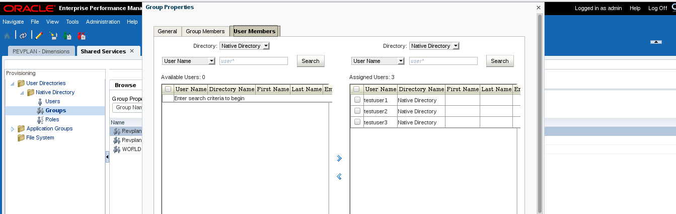 Exploits In Hyperion Hyperion Shared Services Getting Users And The 