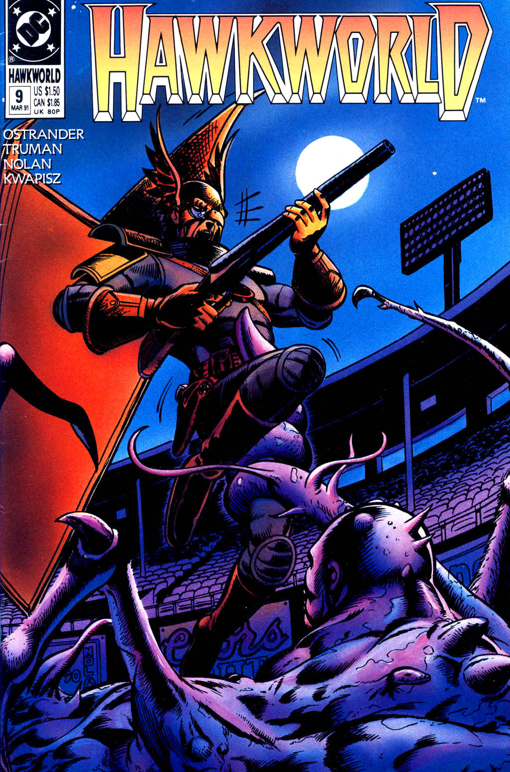 Read online Hawkworld (1990) comic -  Issue #9 - 1