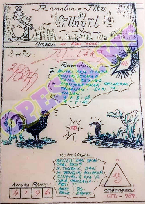 Prediksi Syair Hk 21 Agustus 2020 Keraton4d