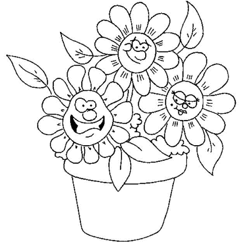 Pictures Of Flowers For Coloring Pictures Of Flowers For Coloring