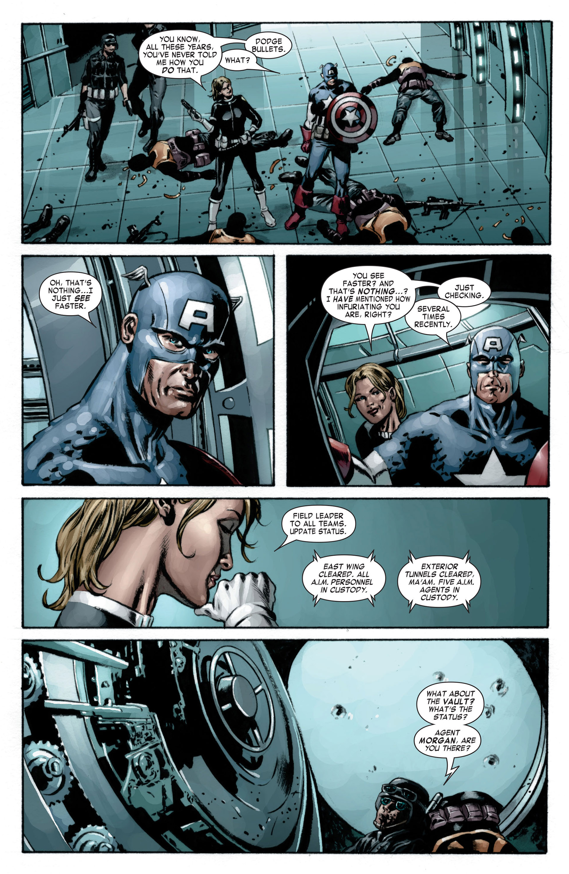 Read online Captain America (2005) comic -  Issue #17 - 16