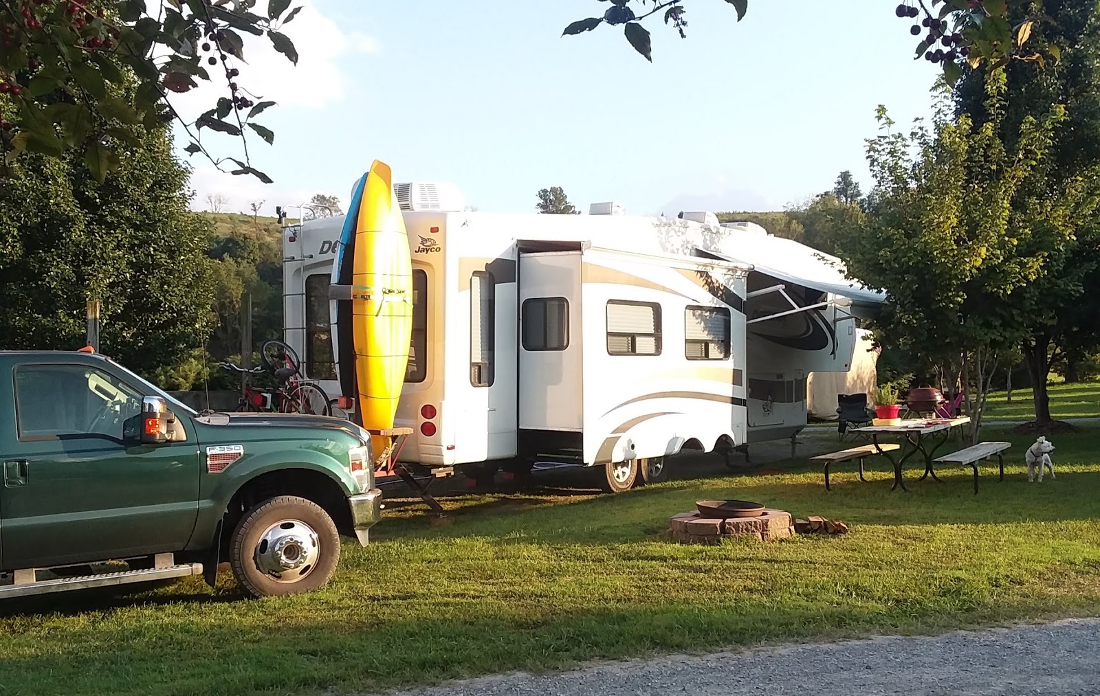 Mosey'n Millers Pioneer Village Campground in VA