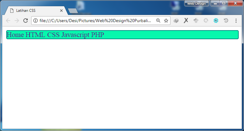 Materi 13 : Membuat Icon dengan CSS | Web Design Purbalingga