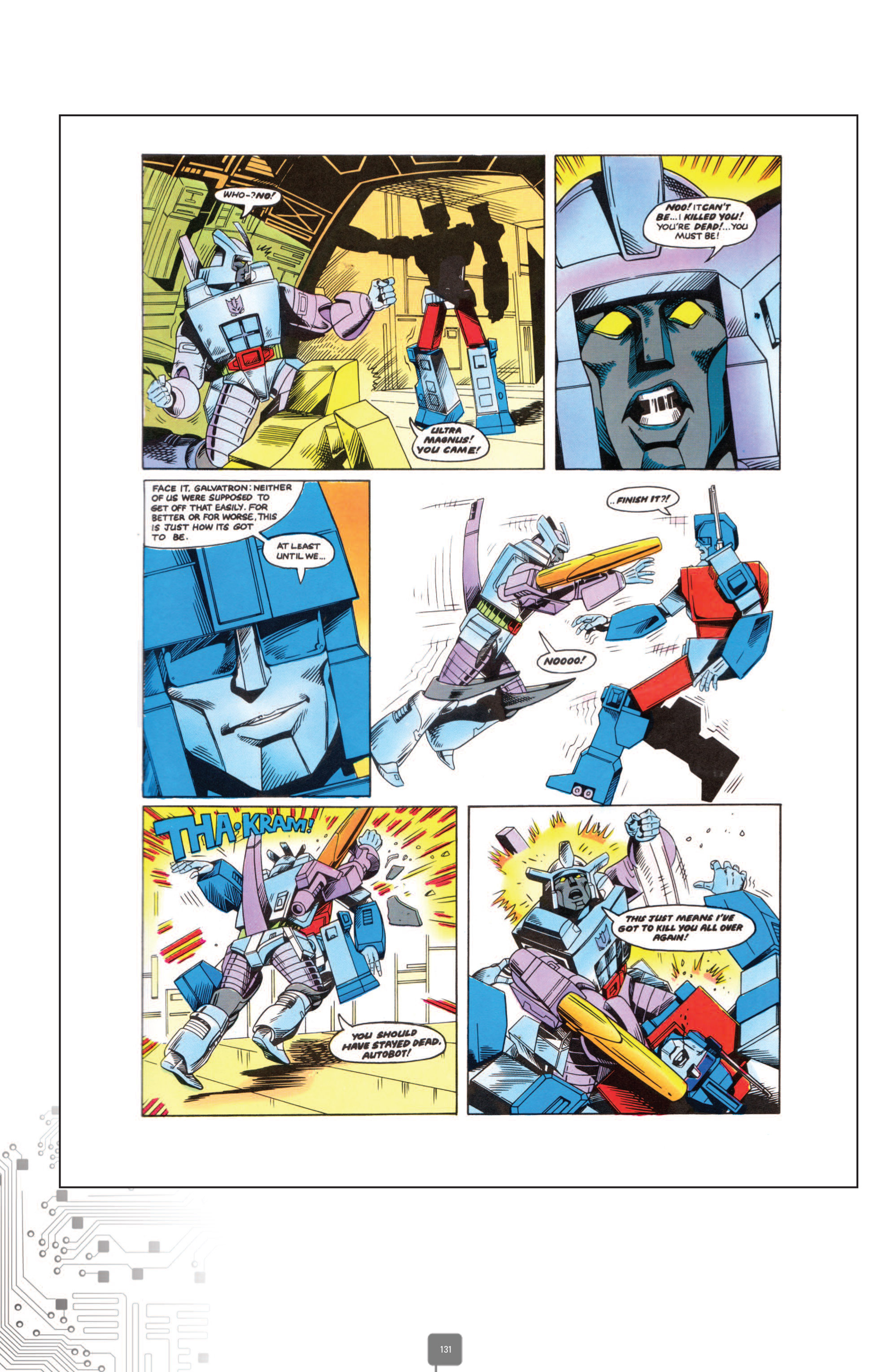Read online The Transformers Classics UK comic -  Issue # TPB 4 - 131