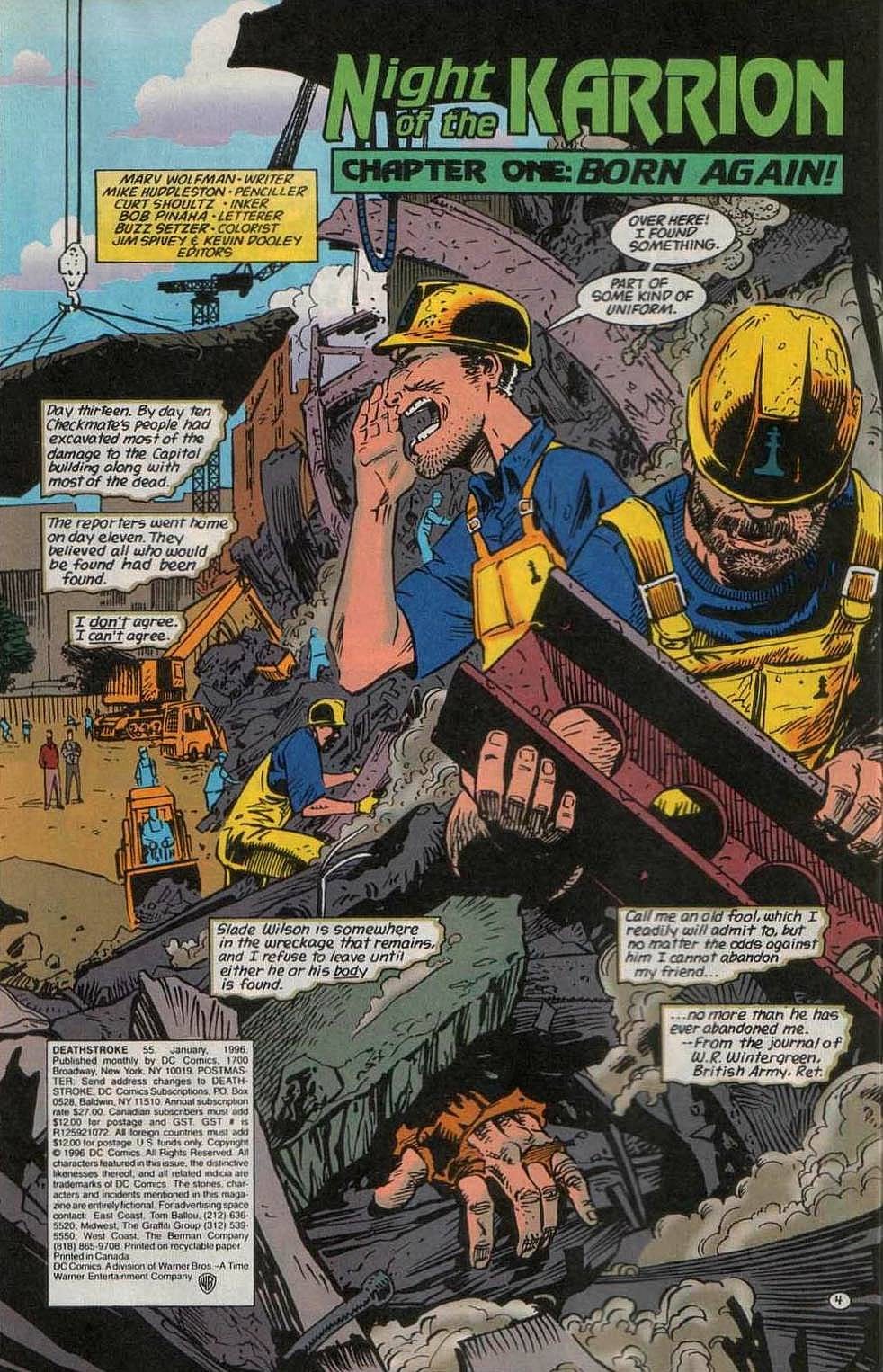 Read online Deathstroke (1991) comic -  Issue #55 - 5