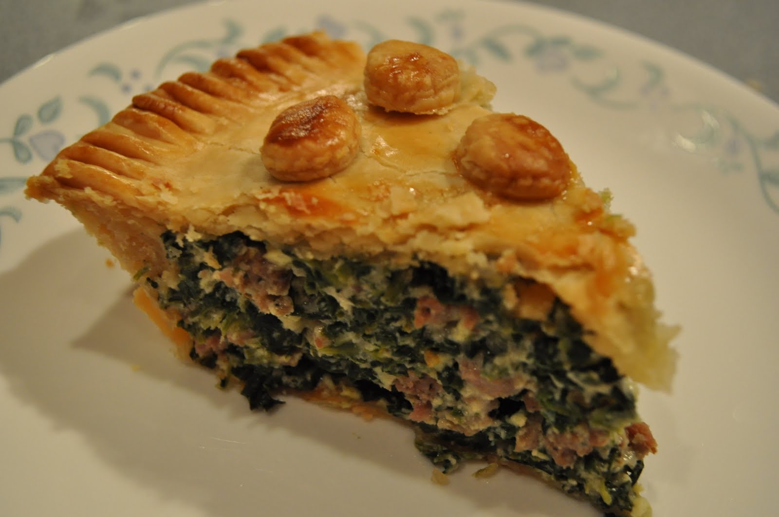 My Year of 25 Recipe 48 Italian Sausage Spinach Pie