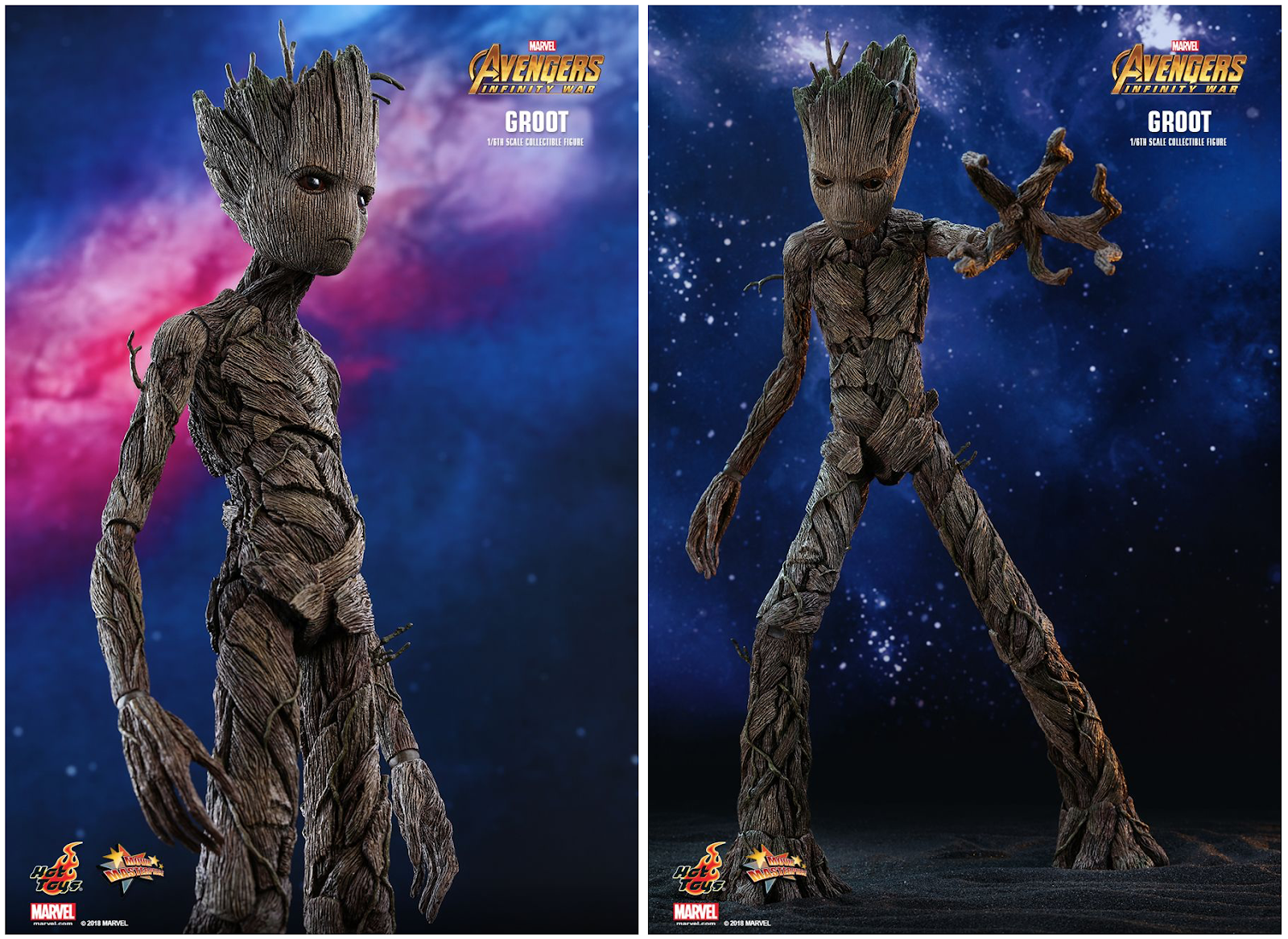 Marvel Legends ML Guardians Of The Galaxy Kid /& Baby GROOT Cast 1:12 Scale Set