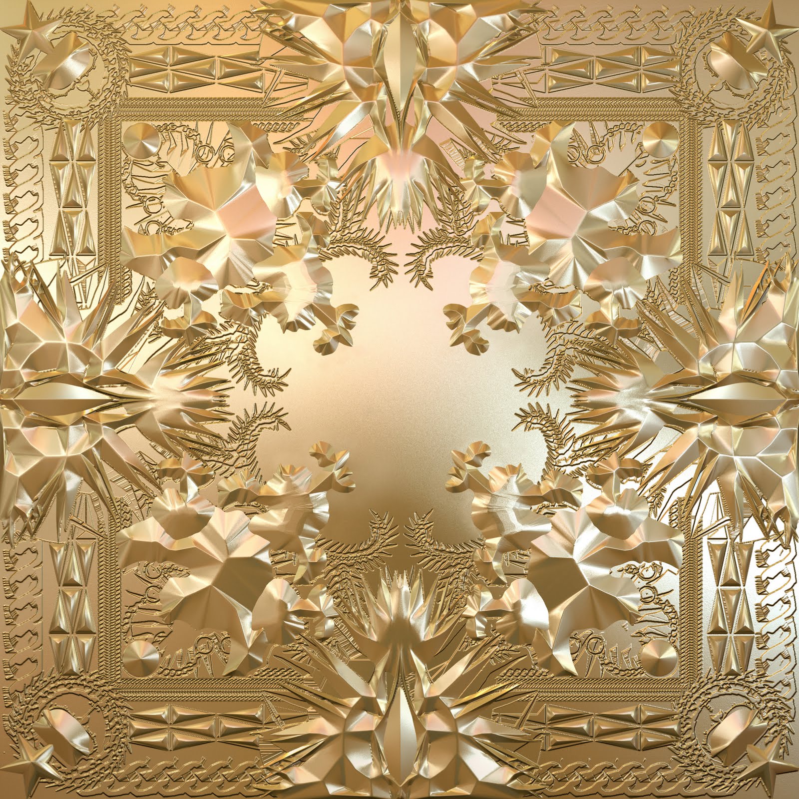 Official Album Cover JayZ & Kanye West Watch the Throne