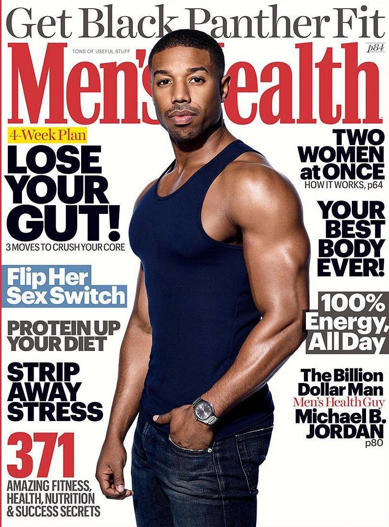 Fremskynde Il overdrivelse 5 Facts About "Black Panther's" Michael B. Jordan from Men's Health  Magazine - The Geek Twins