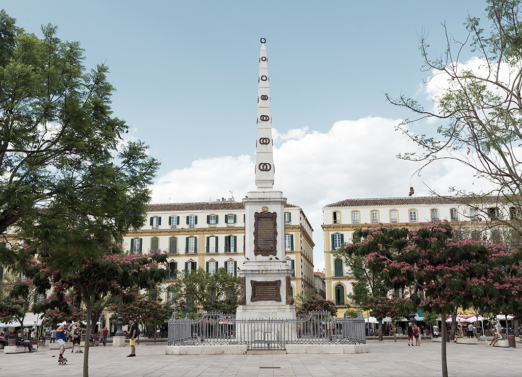 fotografías de Málaga Plaza de la Merced Málaga