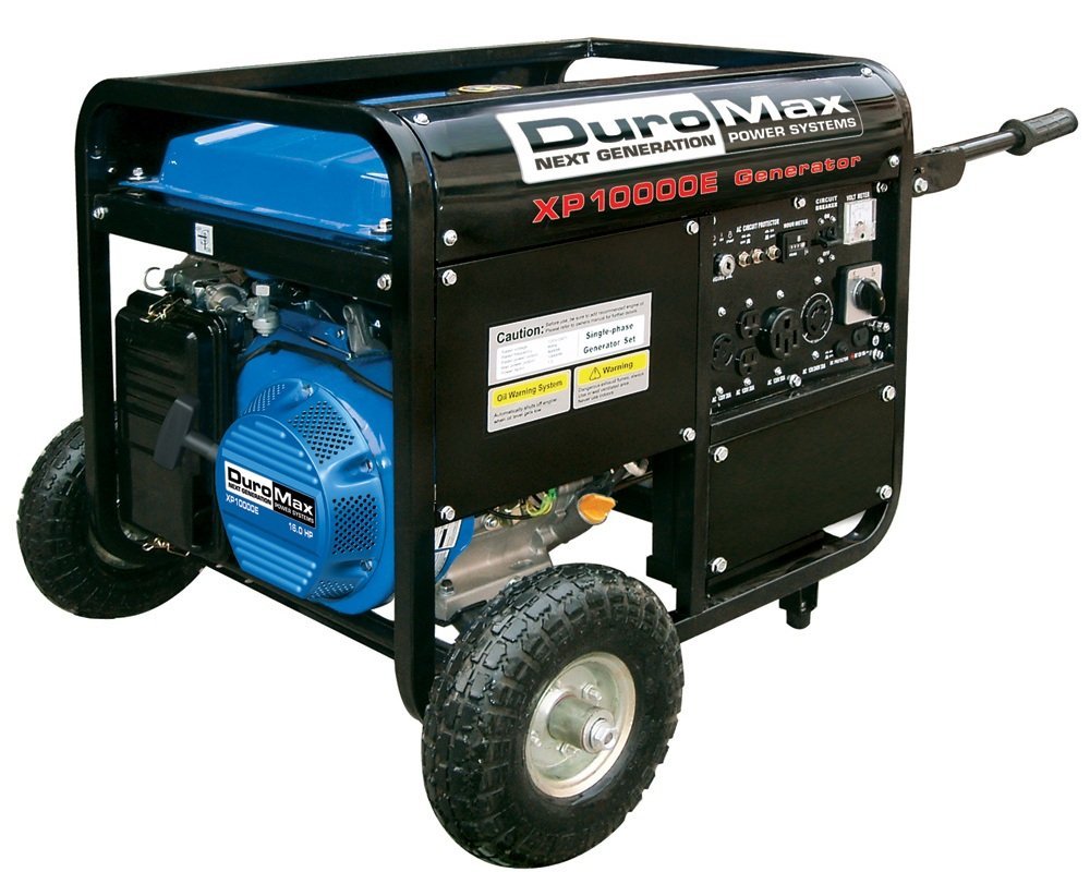 DuroMax XP10000E 10,000 Watt 16 HP OHV 4Cycle Gas Powered Portable
