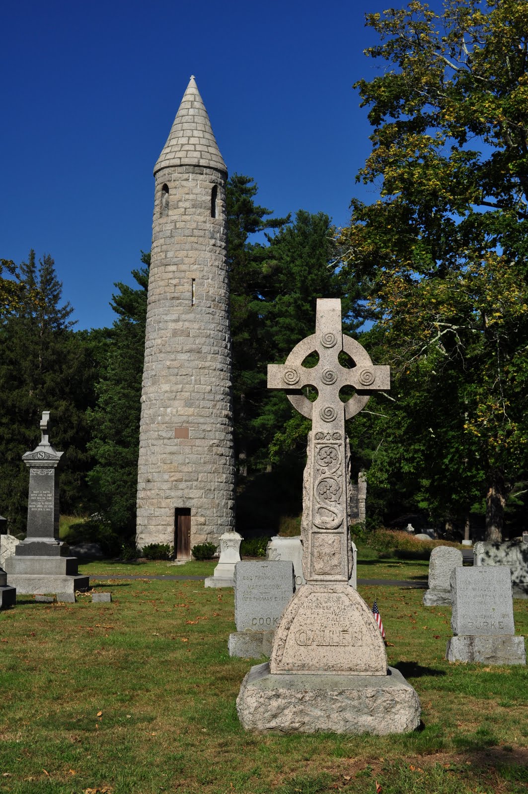 Creepy chusetts Strange chusetts Irish Round Tower Milford