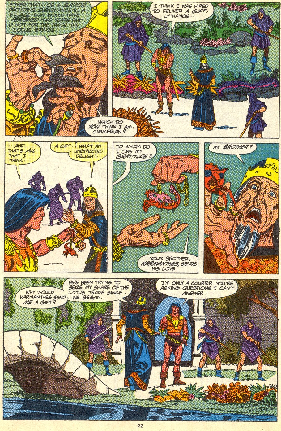 Read online Conan the Barbarian (1970) comic -  Issue #230 - 18