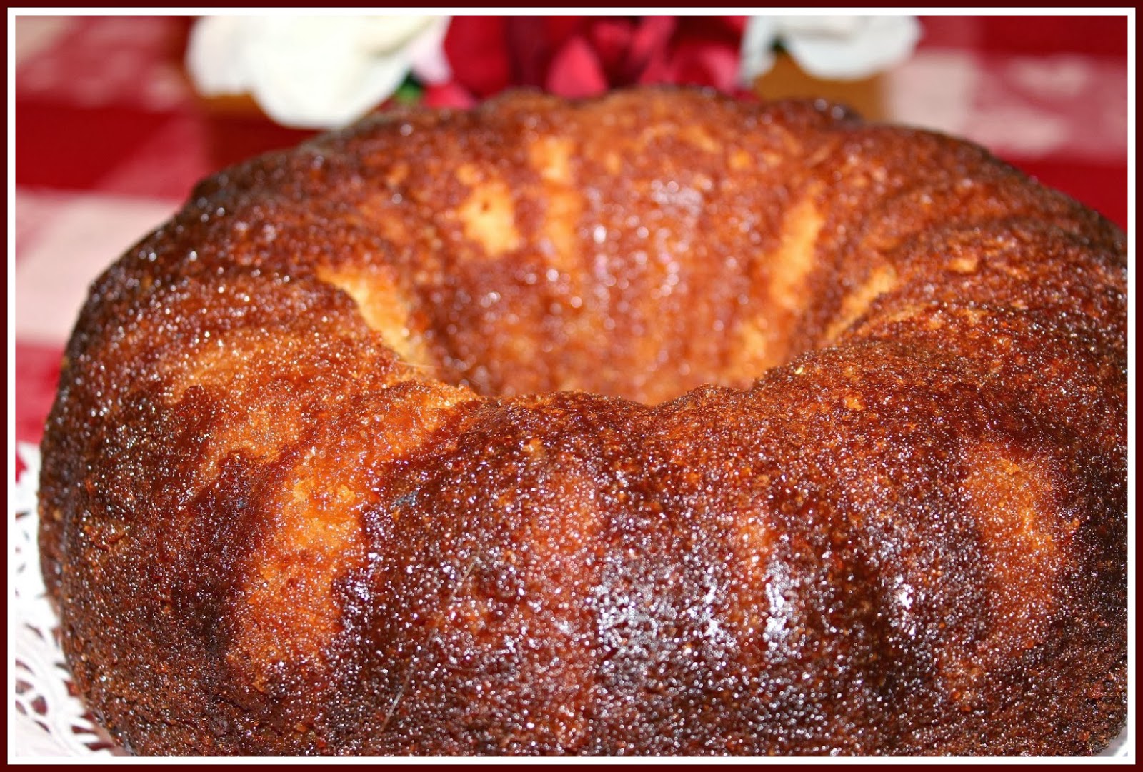 Sweet Tea and Cornbread Kentucky Butter Cake!