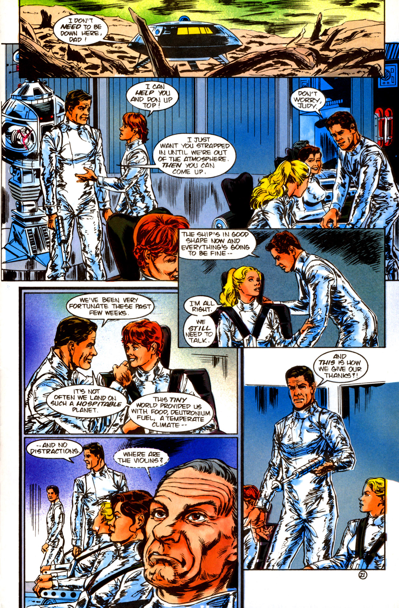 Read online Lost in Space (1991) comic -  Issue #9 - 26