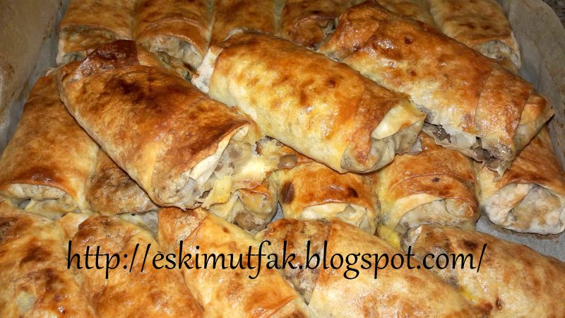 ESKİ MUTFAK Kıymalı Mercimekli Börek