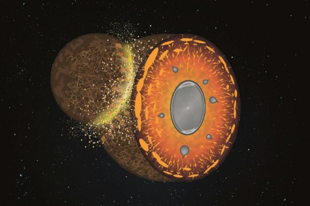 Meteorite Bashing Changed Earth's Chemistry