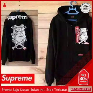 RRC039J35 Jaket Black Hodie Supreme Doggy Style Black BMGShop