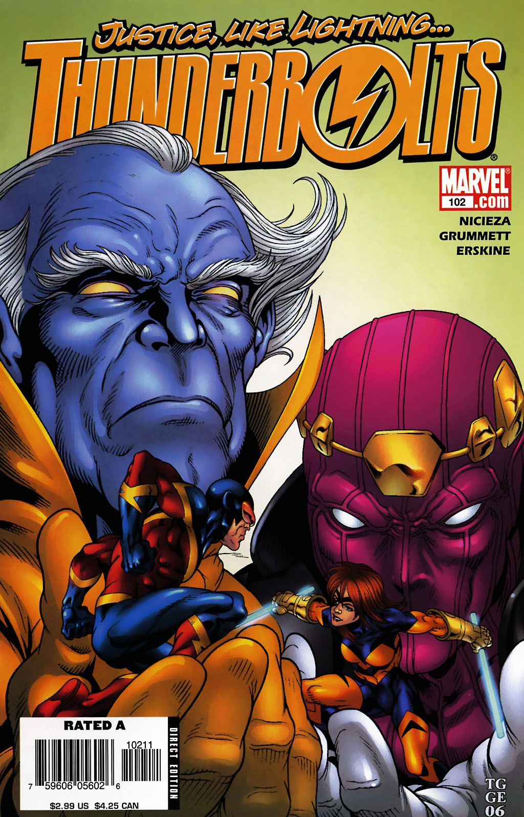 Read online Thunderbolts (1997) comic -  Issue #102 - 1