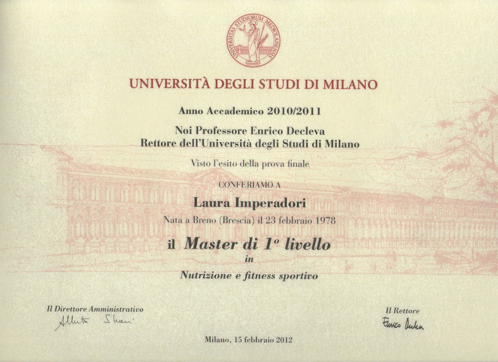 Conviene Fare Un Master Di Secondo Livello » Master nutrizione
