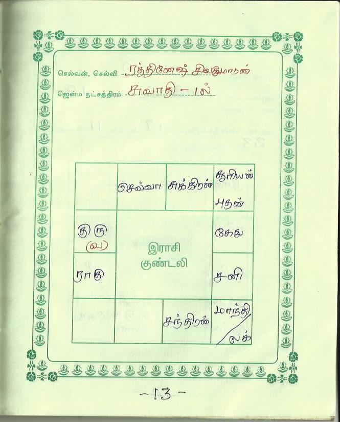 JOTHIDAMMATRIMONY JATHAGAM