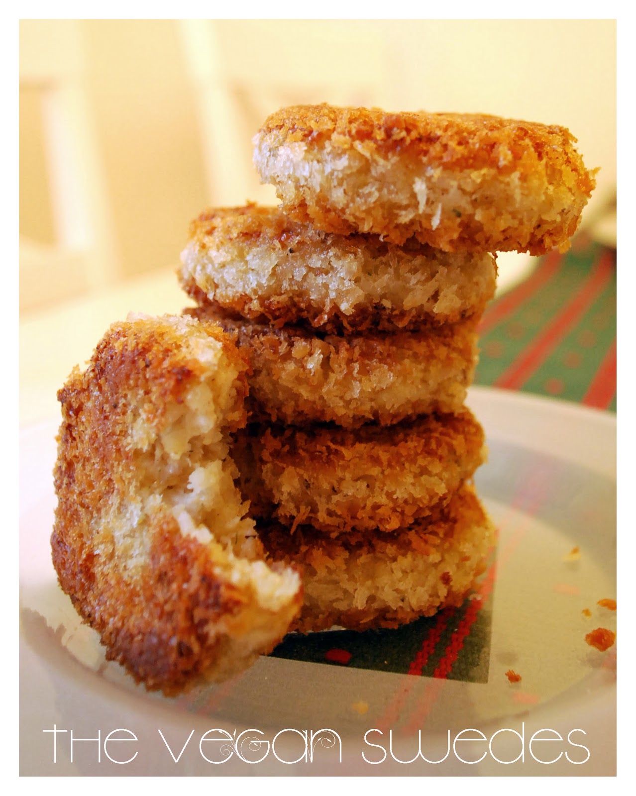 The Vegan Swedes CauliRice Patties