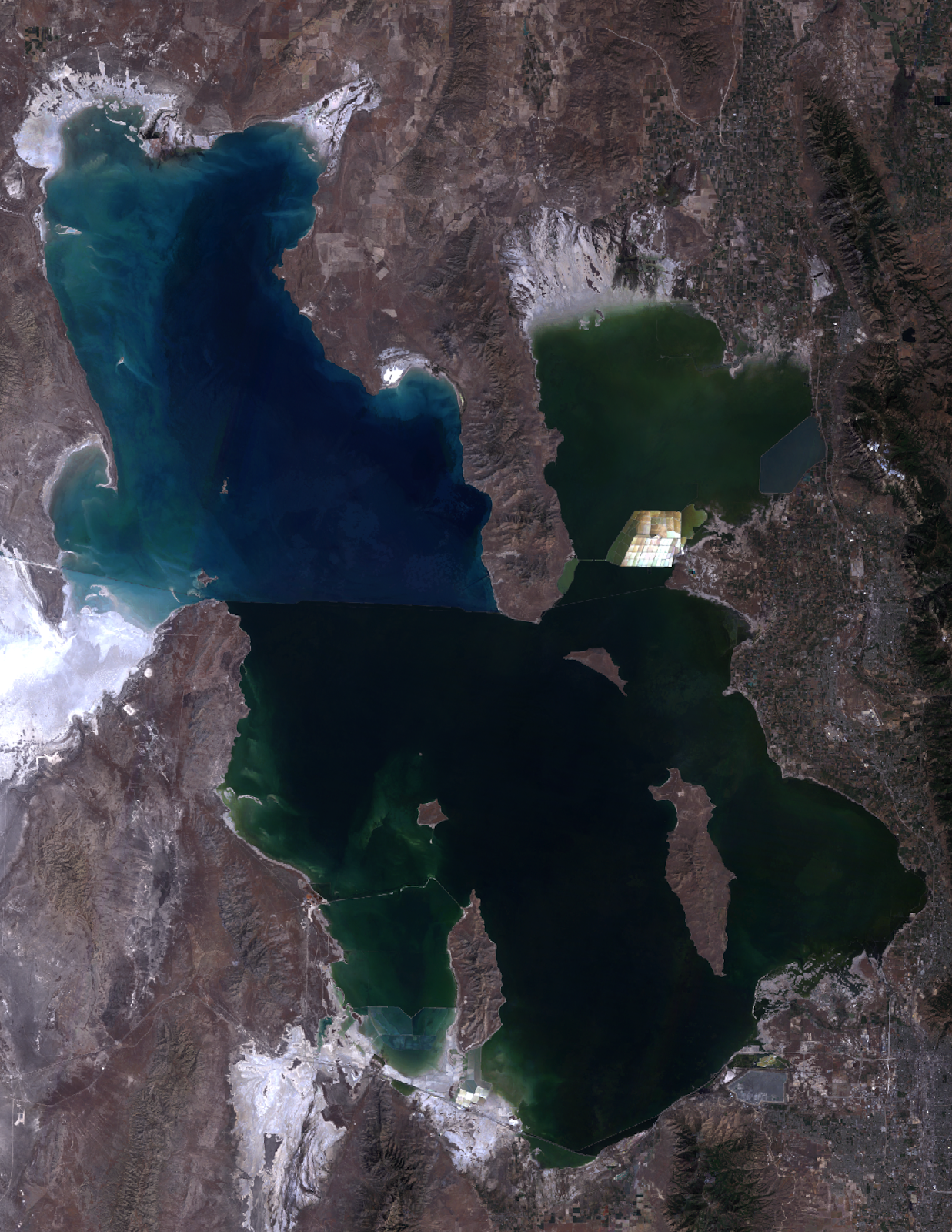 Zoom in....now can you enhance that? Great Salt Lake Dust Hazard