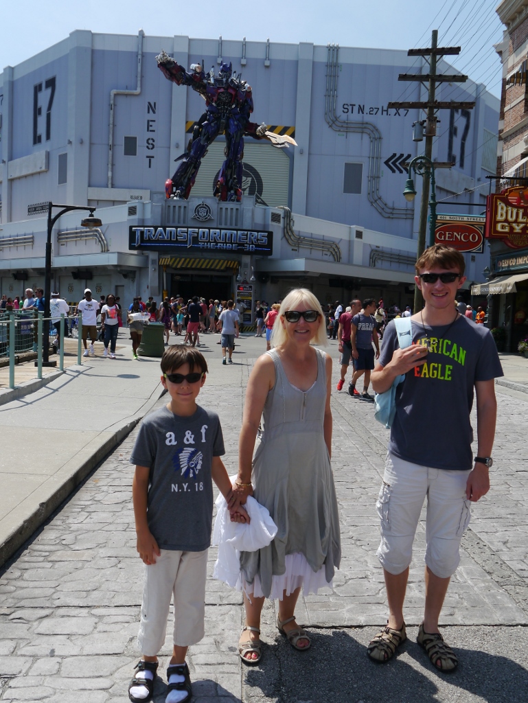Journée Universal Studios Orlando Floride Attraction Transformers