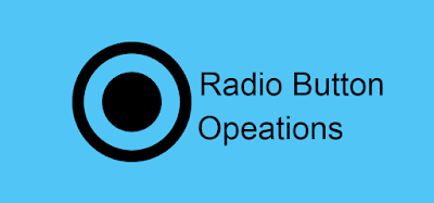 Jquery Radio button operations