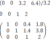 paso 6 para resolver un sistema de ecuaciones en tres variables con el método gauss-joran