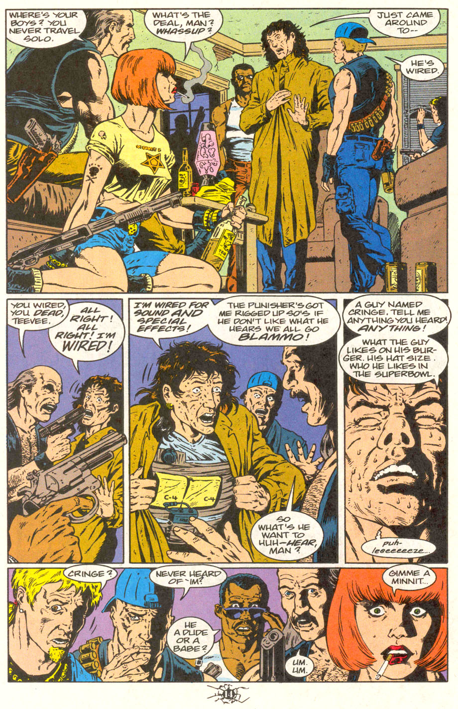 Read online The Punisher (1987) comic -  Issue #99 - Bury me Deep - 10